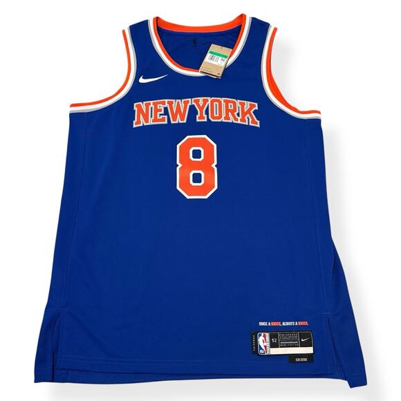 Nike New York Knicks NBA Kemba WalkerIcon Jersey Men's Size 52/ XL New
